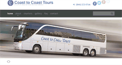 Desktop Screenshot of coasttocoasttours.com